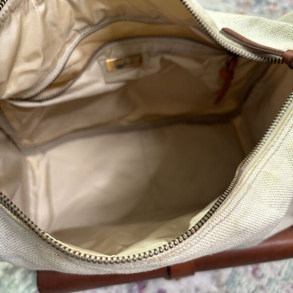 Miu Miu Vintage Canvas Leather Pocket Bag - Picture 7 of 12